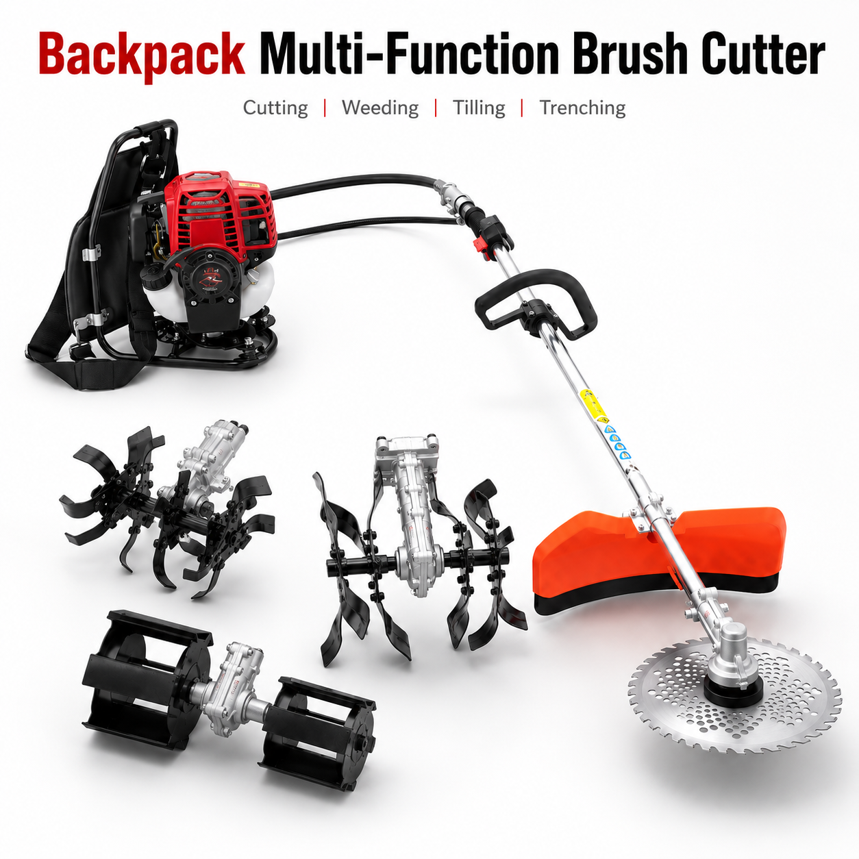 Backpack Multi-Function Brush Cutter